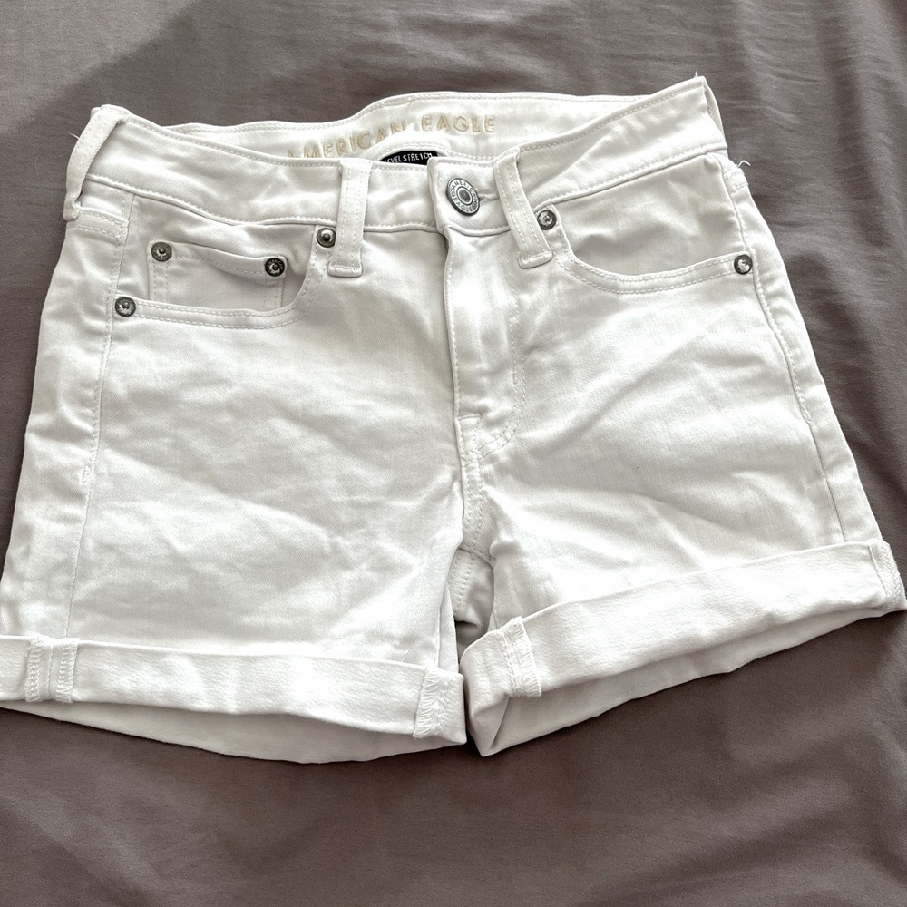 American Eagle Next Level Stretch Jean Shorts Size 2